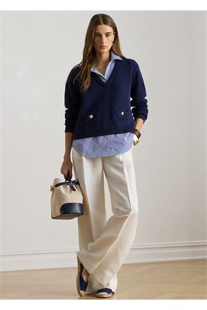 Sweater-Pullover-Combed Cotton LAUREN RALPH LAUREN | Pull | 200P08778001